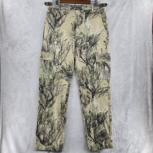 Cabelas Mossy Oak Seclusion 3D Mesh Pants Hinting Camo Mens Medium‎ X 32 VTG